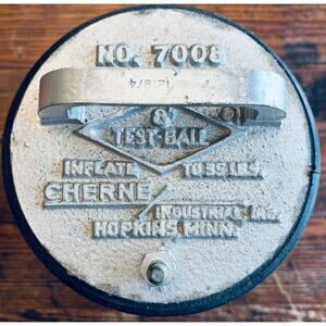 NIB Cherne 8” Test Ball NO 7008